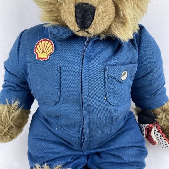 Shell Station 2nd Edition Plush Bear Royal Jointed 16" Monkey Island 2000 - Picture 3 of 9